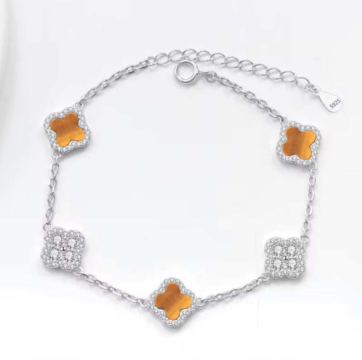 Clover Tennis Bracelet
