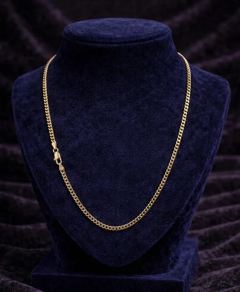 3mm Stainless Steel Cuban Link Chain