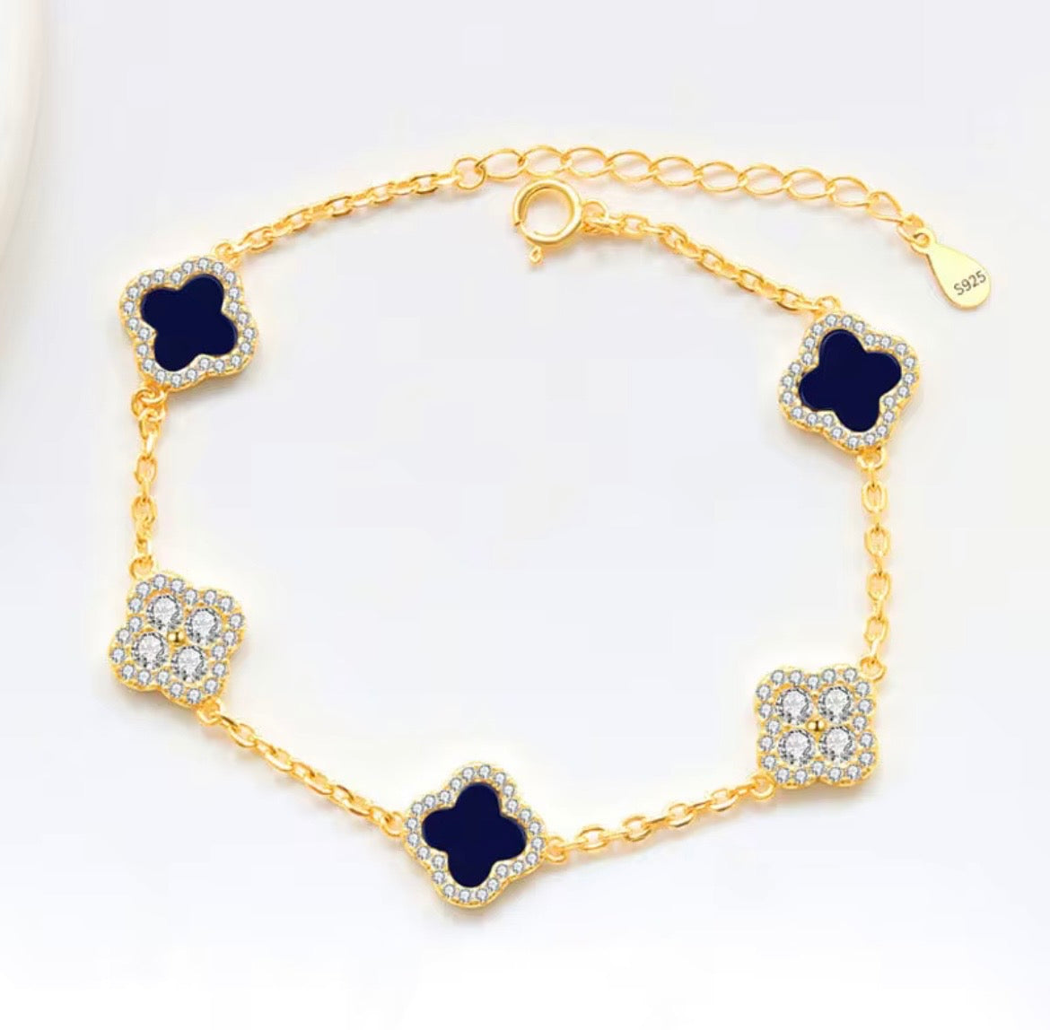 Clover Tennis Bracelet