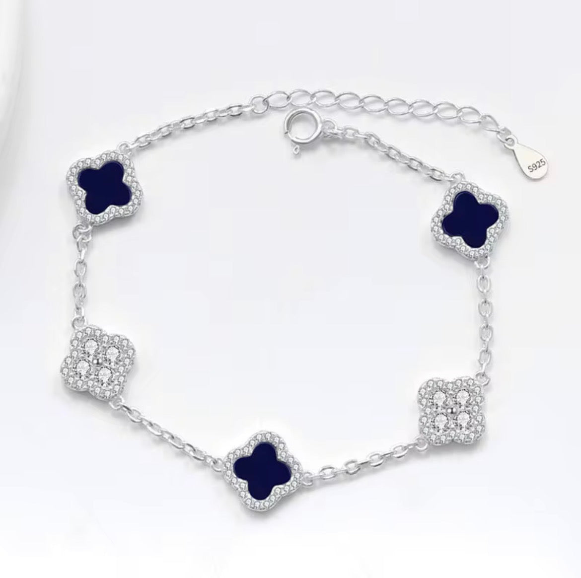 Clover Tennis Bracelet