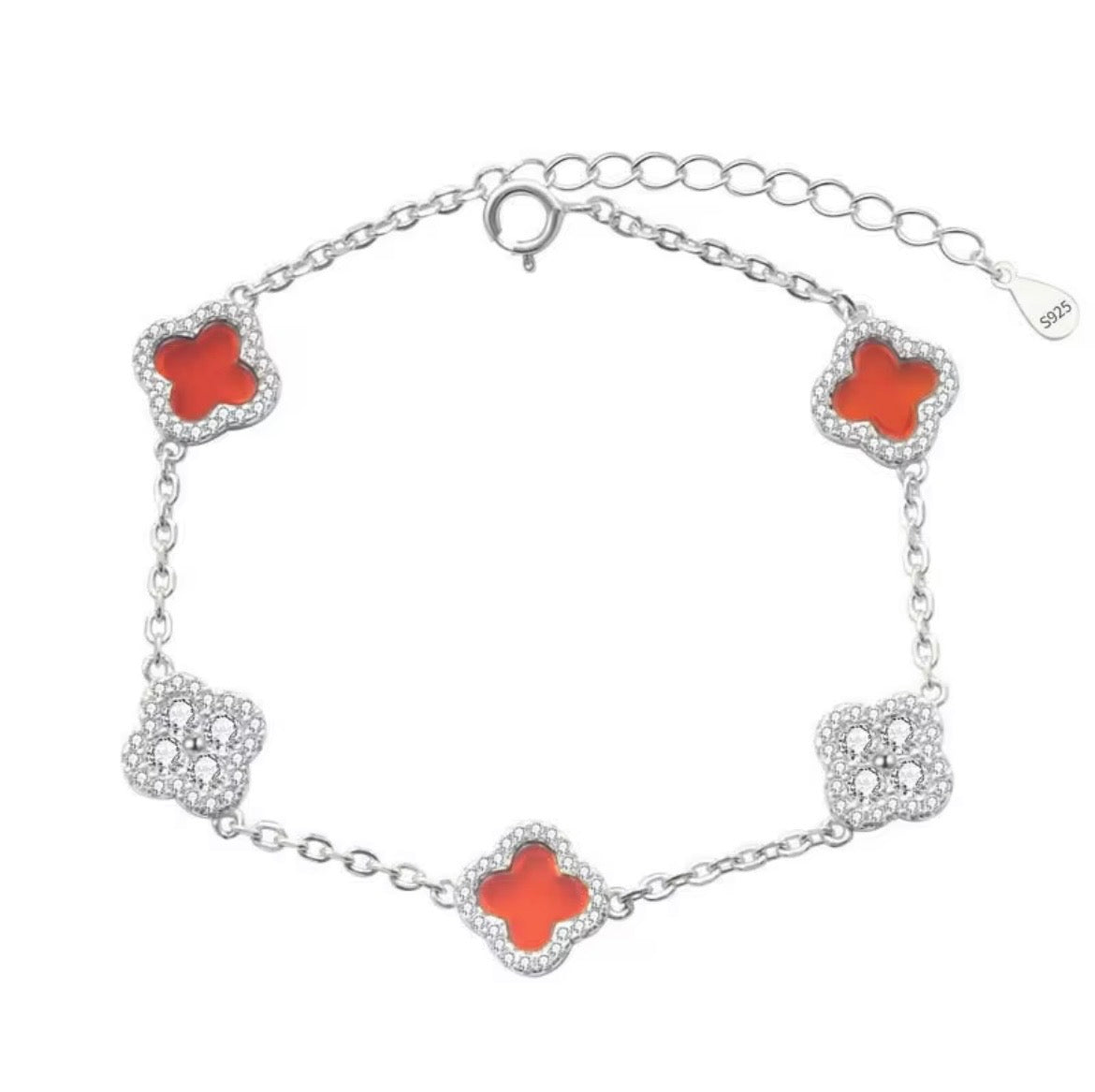 Clover Tennis Bracelet