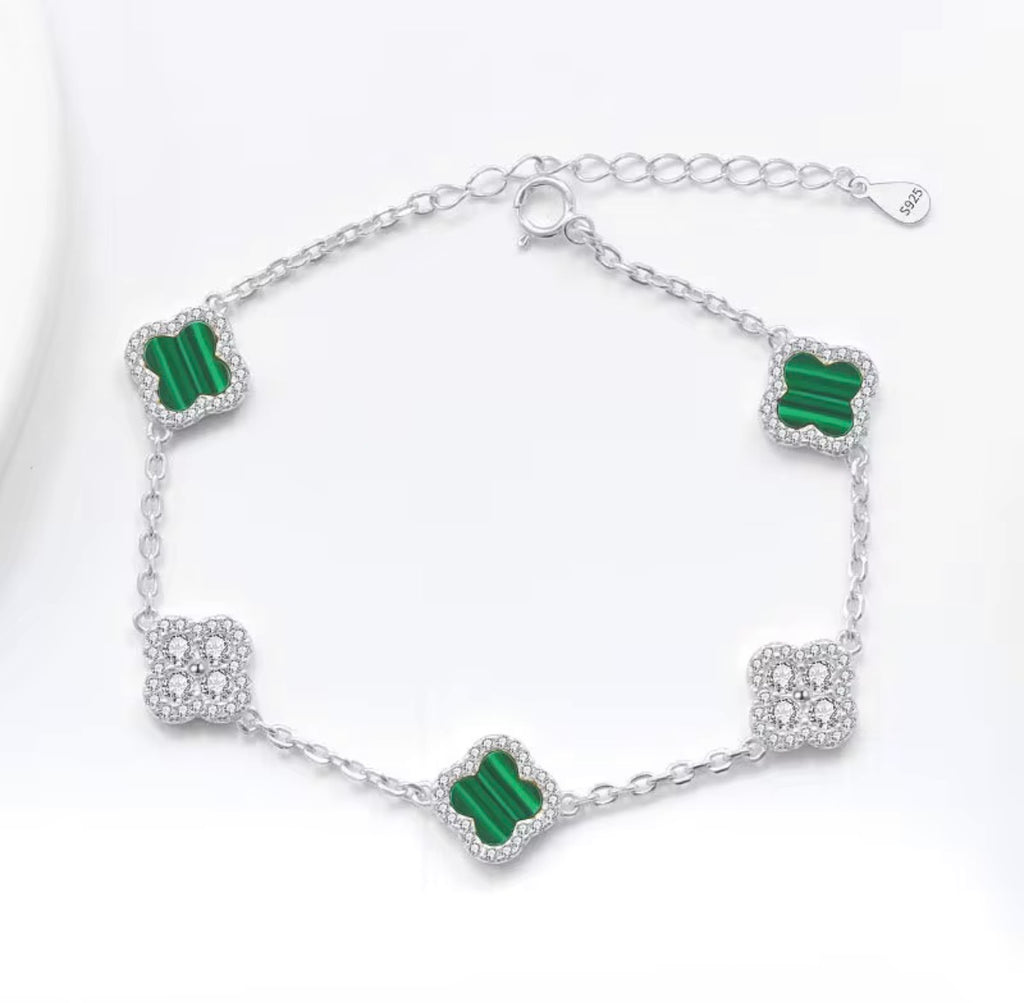 Clover Tennis Bracelet