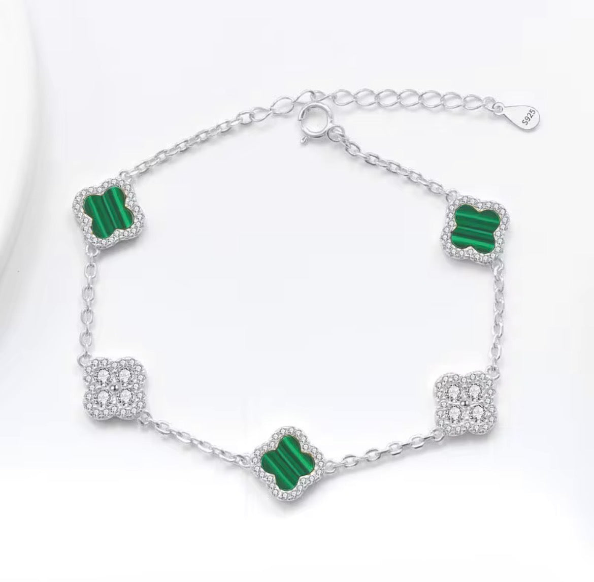 Clover Tennis Bracelet