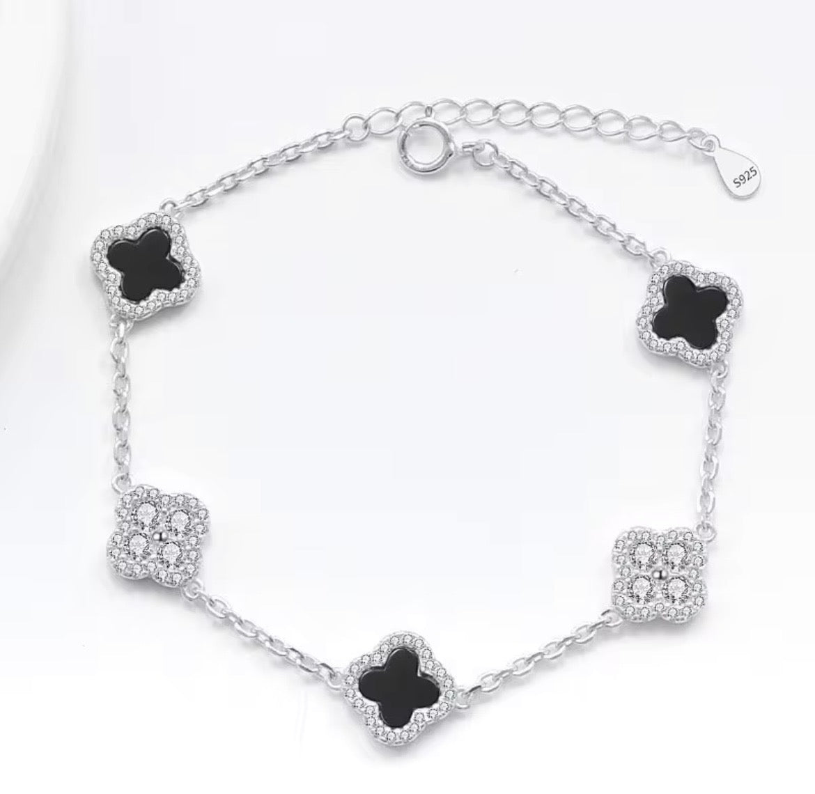 Clover Tennis Bracelet
