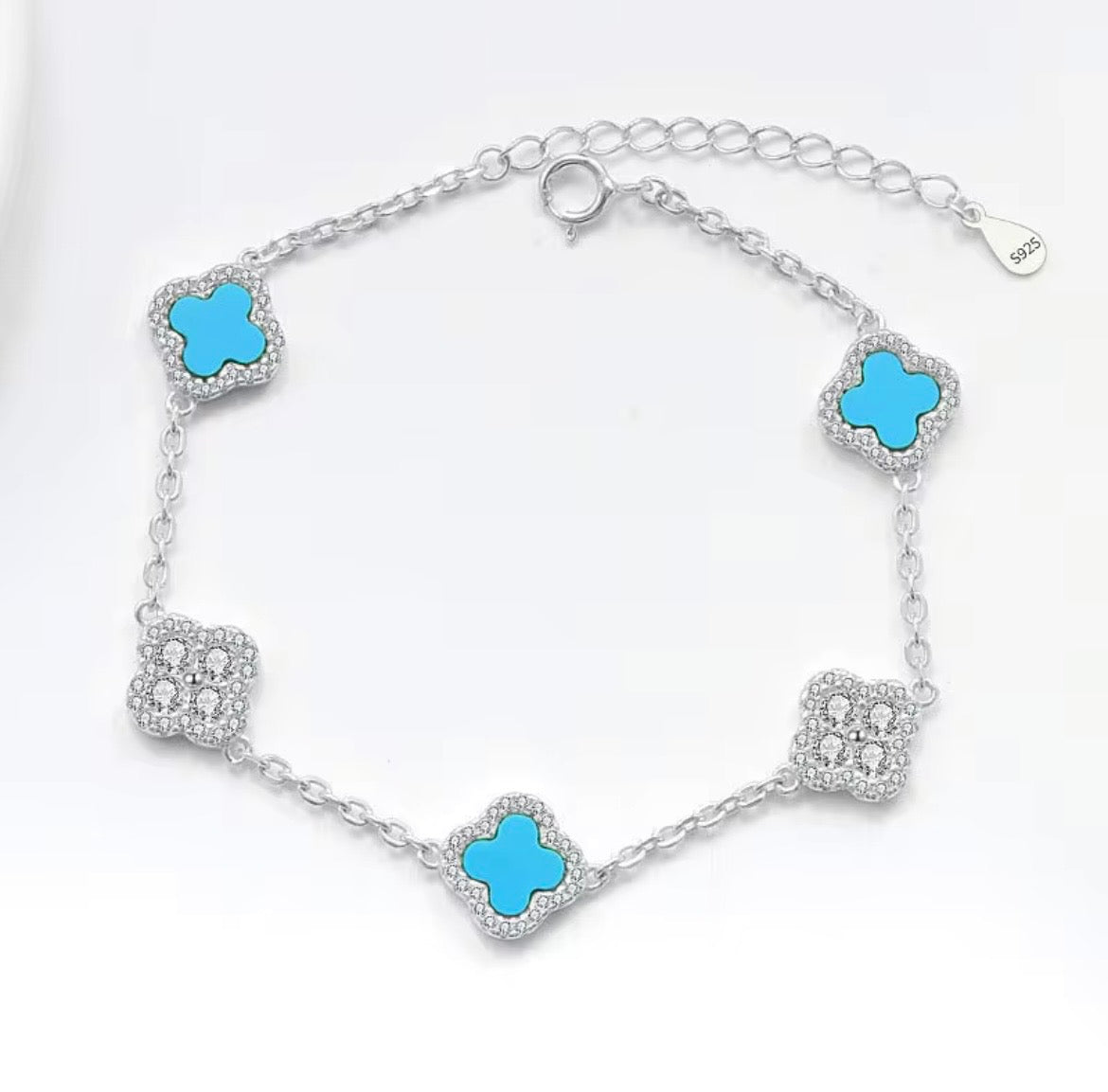 Clover Tennis Bracelet