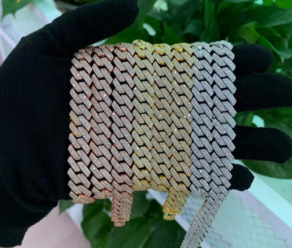 VVS Moissanite Cuban Bracelet