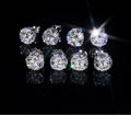 VVS Moissanite Stud Earrings