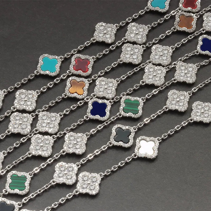 Clover Tennis Bracelet