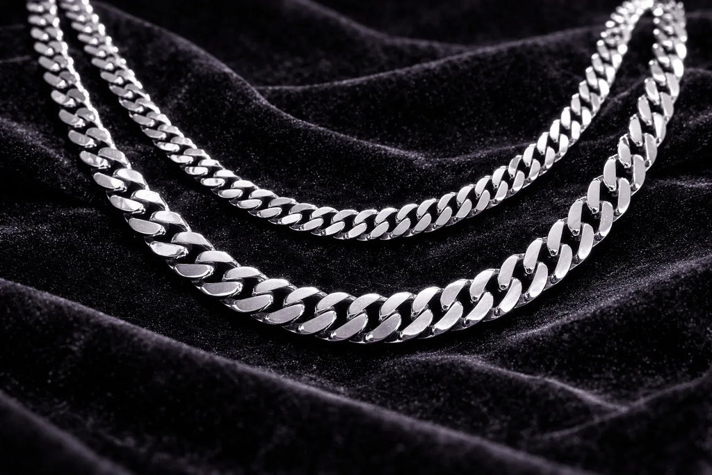 Moissanite Clasp Cuban Chain