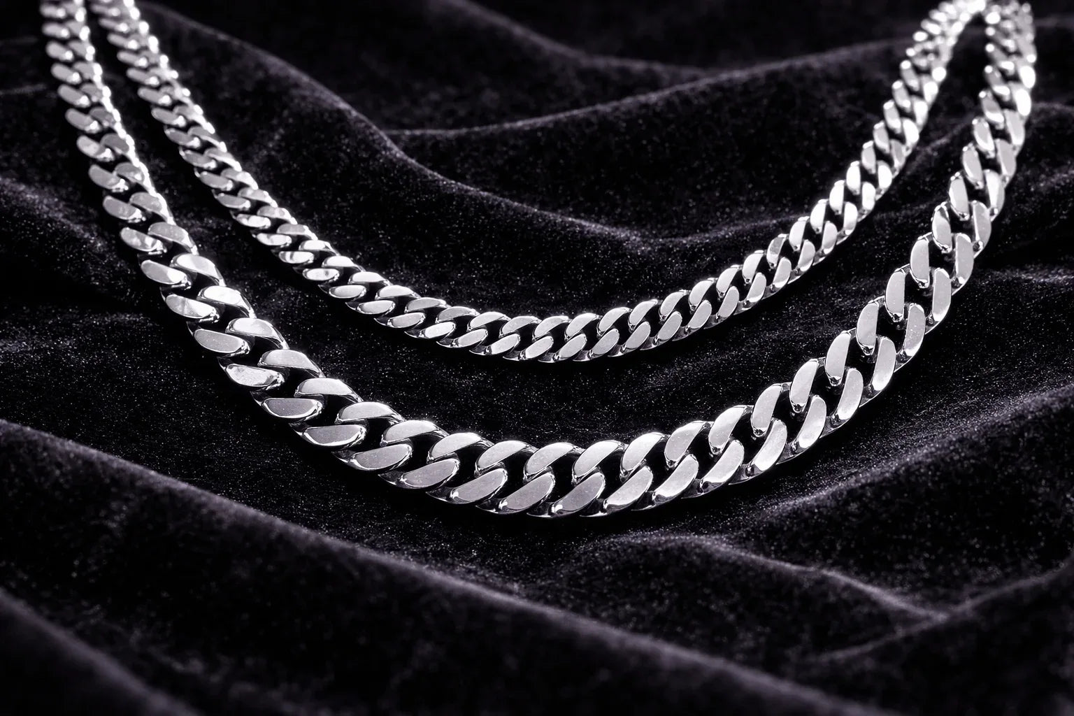 Moissanite Clasp Cuban Chain