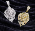 VVS Moissanite Lion Pendant