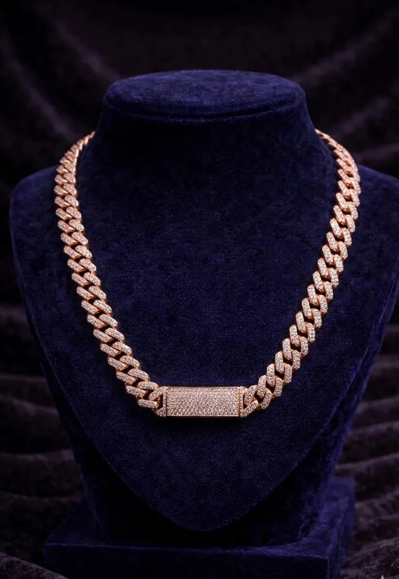VVS Moissanite Cuban Chain