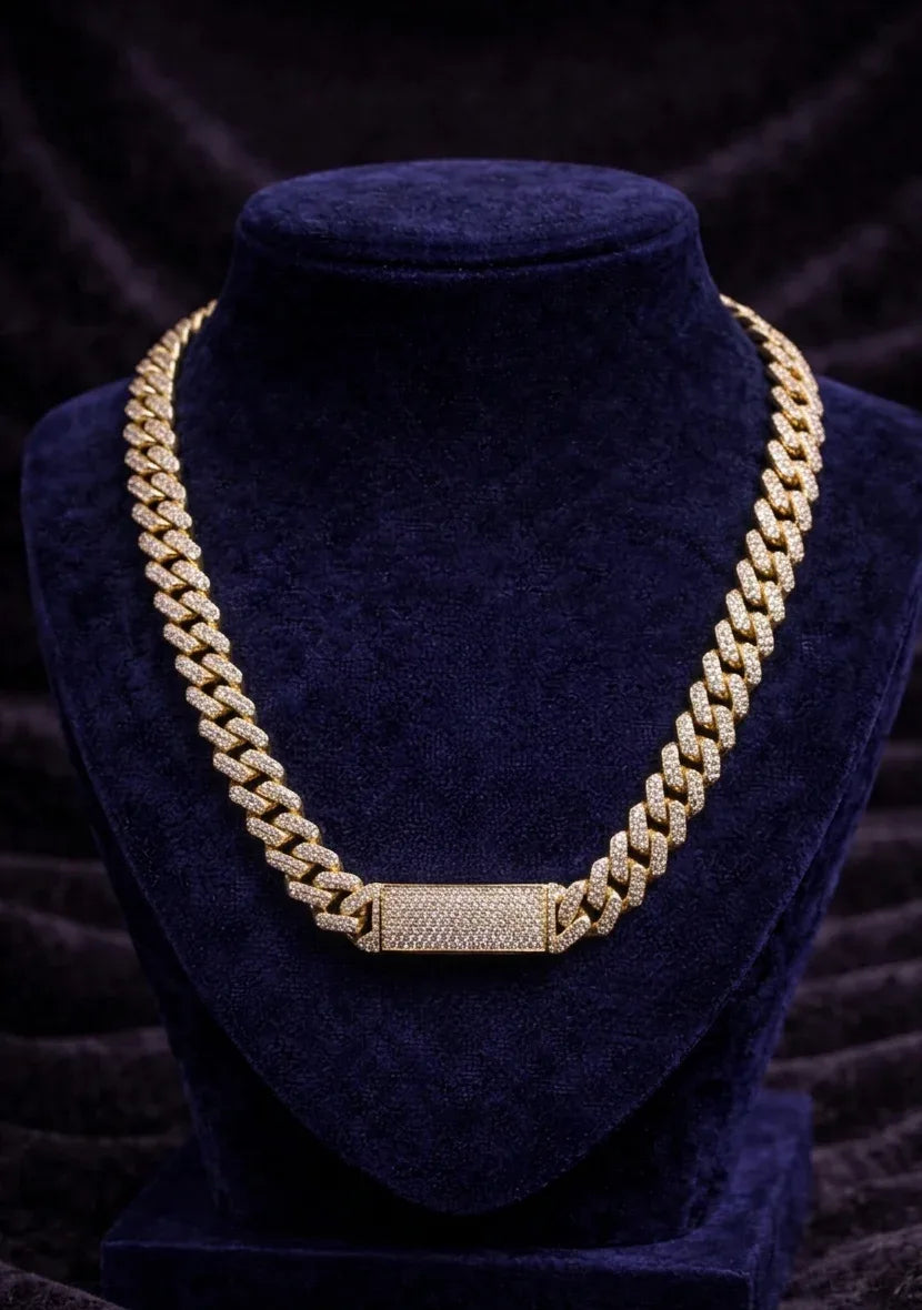 VVS Moissanite Cuban Chain